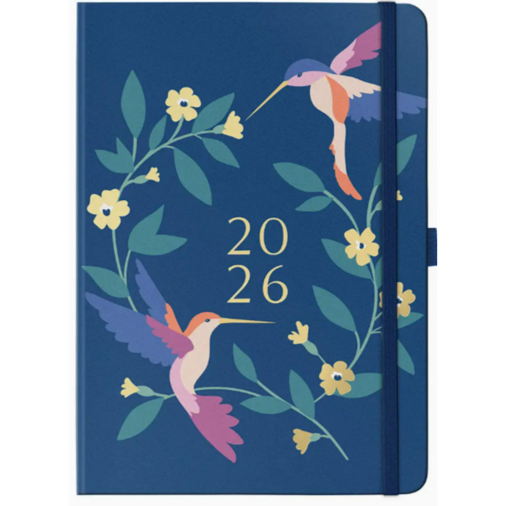 Agenda 2026 Pajaros 12 Meses Busy Bee