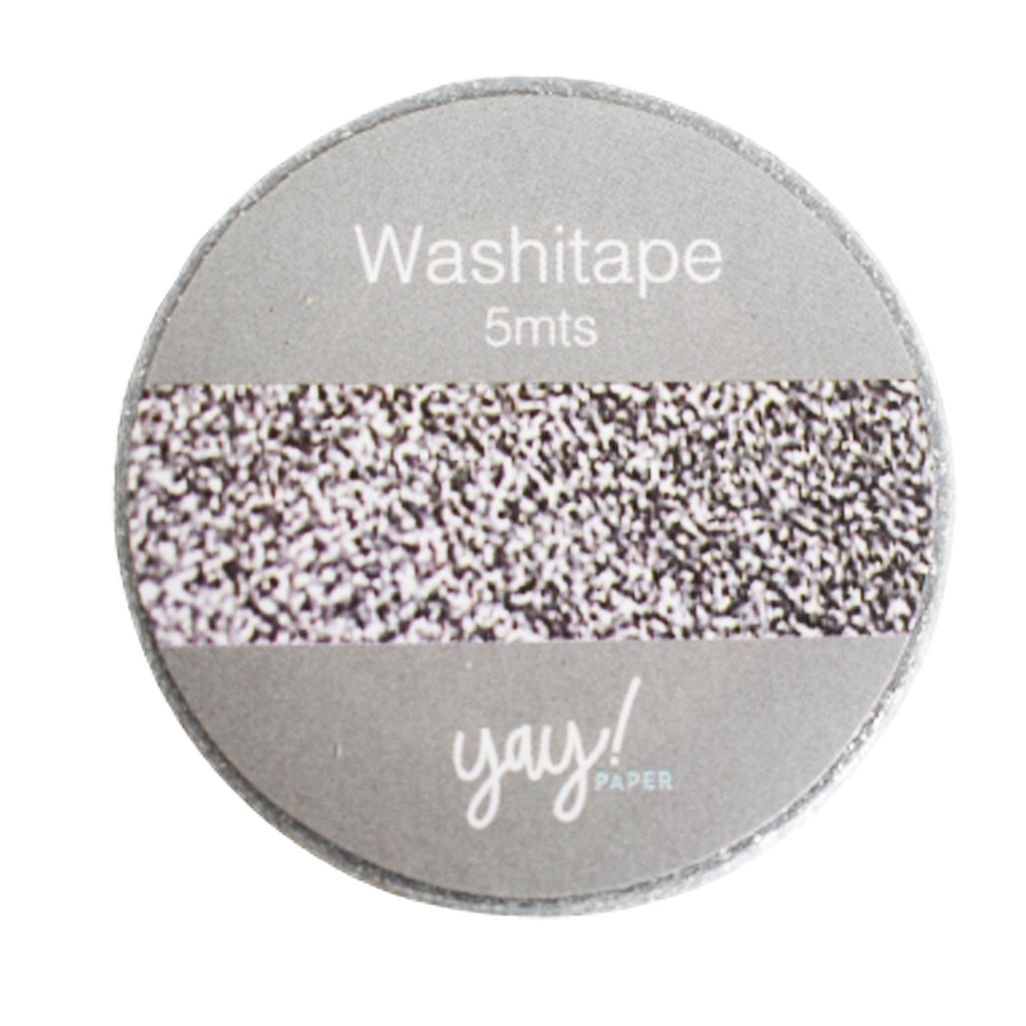 Washitape Silver Glitter
