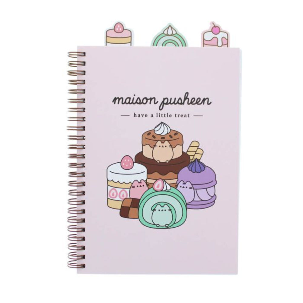 Cuaderno Con Separadores Rosa Maison Pusheen