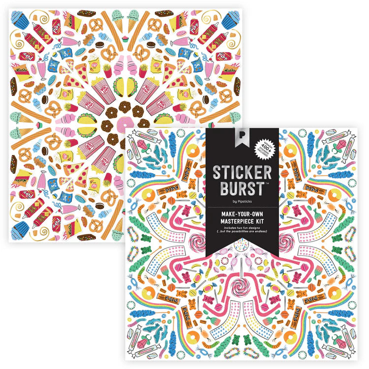 Libro Stickers Jammin' Junk Food