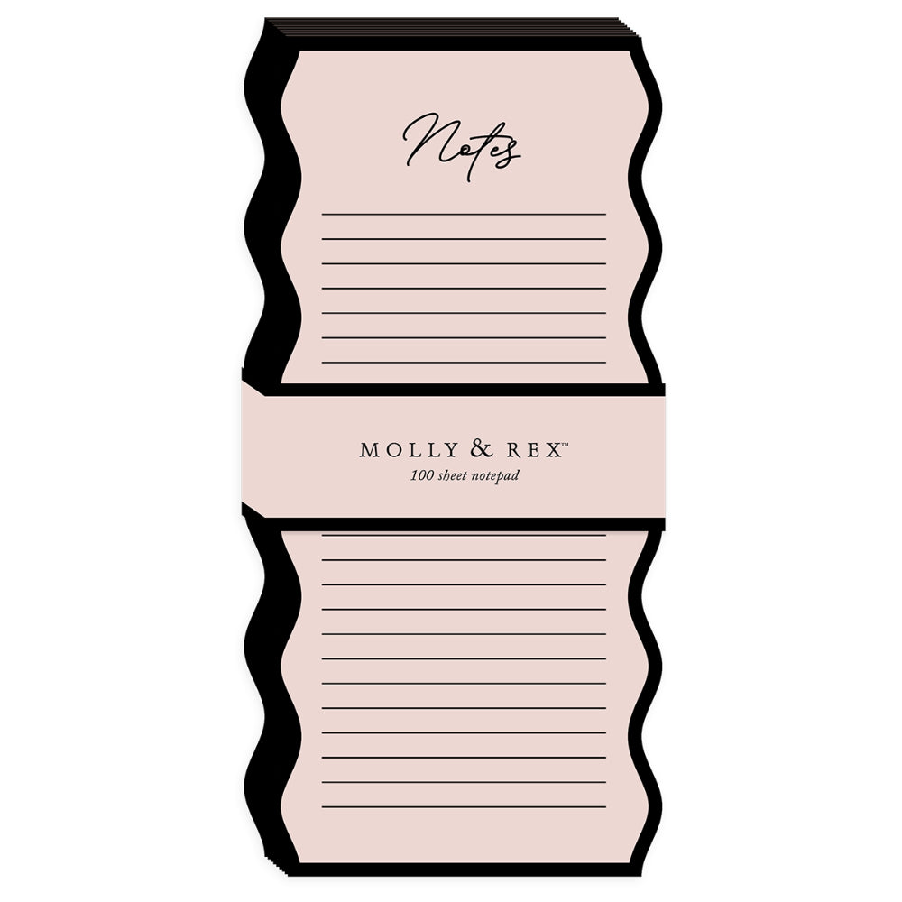 Block de Listas Vintage Rosado