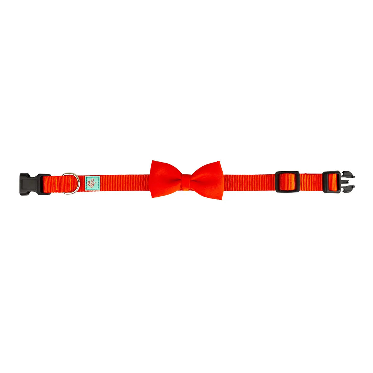 Collar con Cinta para Perro Rojo