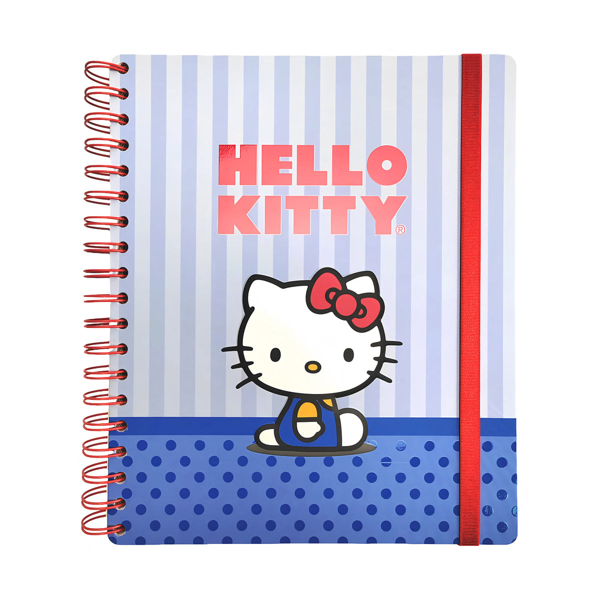 Cuaderno Universitario Hello Kitty Celeste