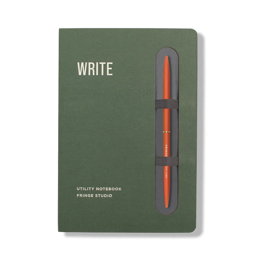 Libreta con Lápiz Verde