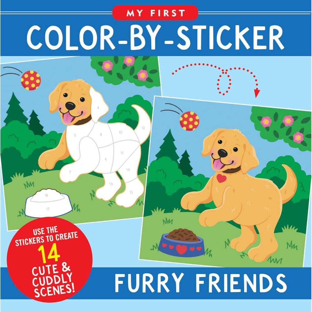 Libro de Stickers Furry Friends