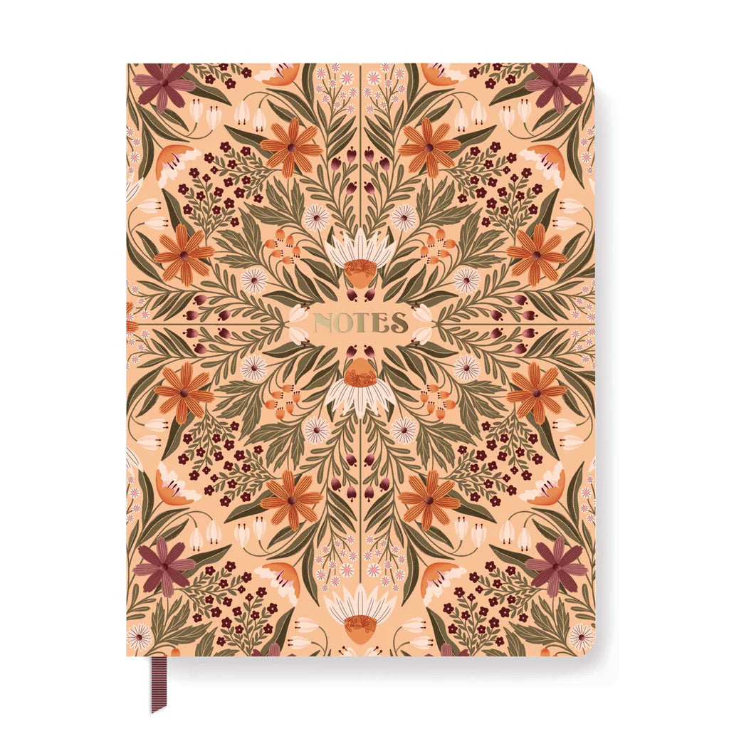 Libreta Grande Pradera de Flores