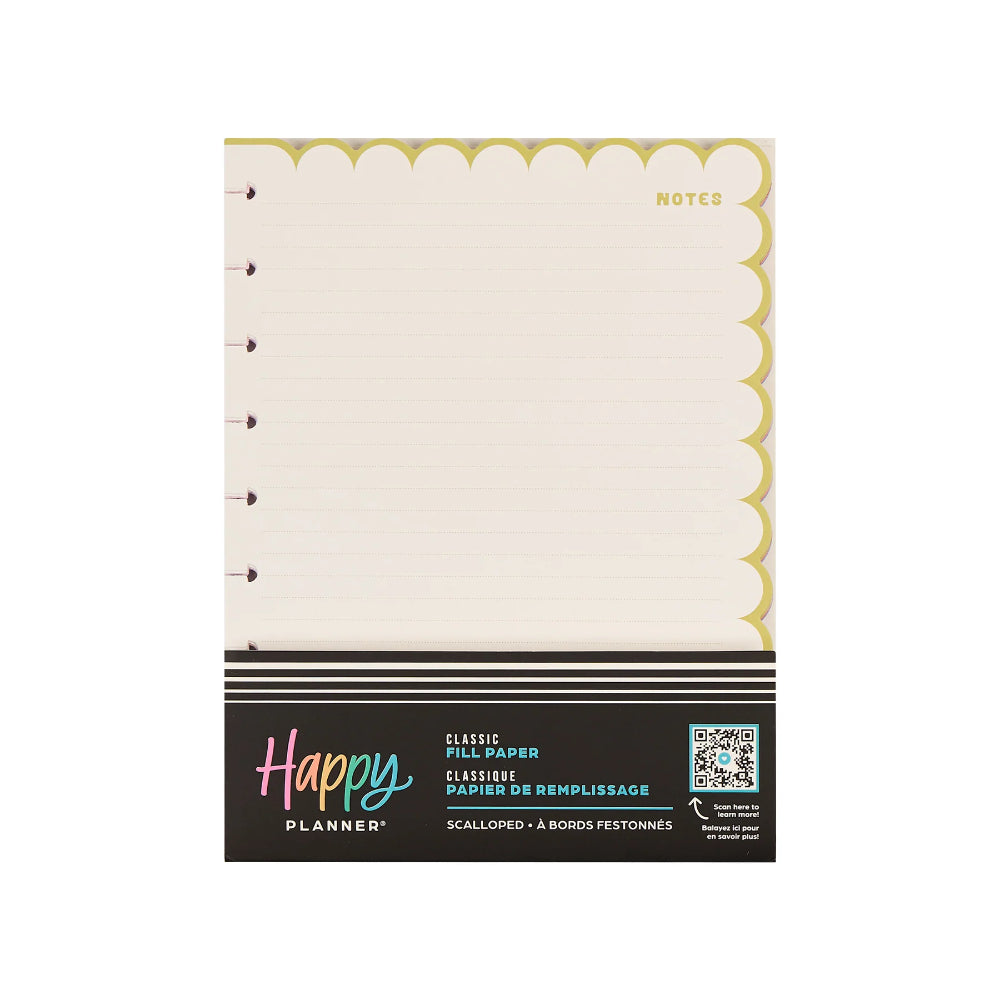 Hojas Classic Scalloped