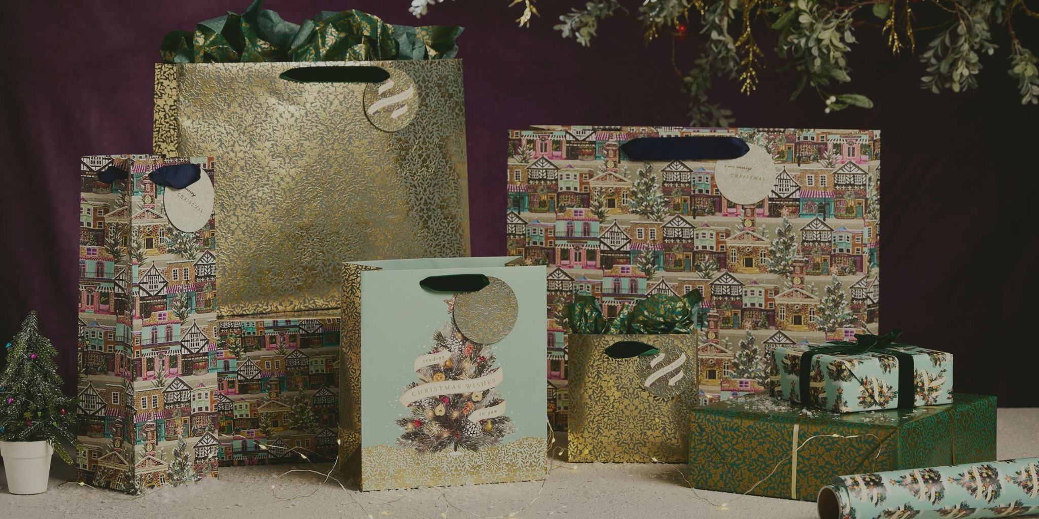 Banner de navidad de La Papelaria con papelería para esta temporada.