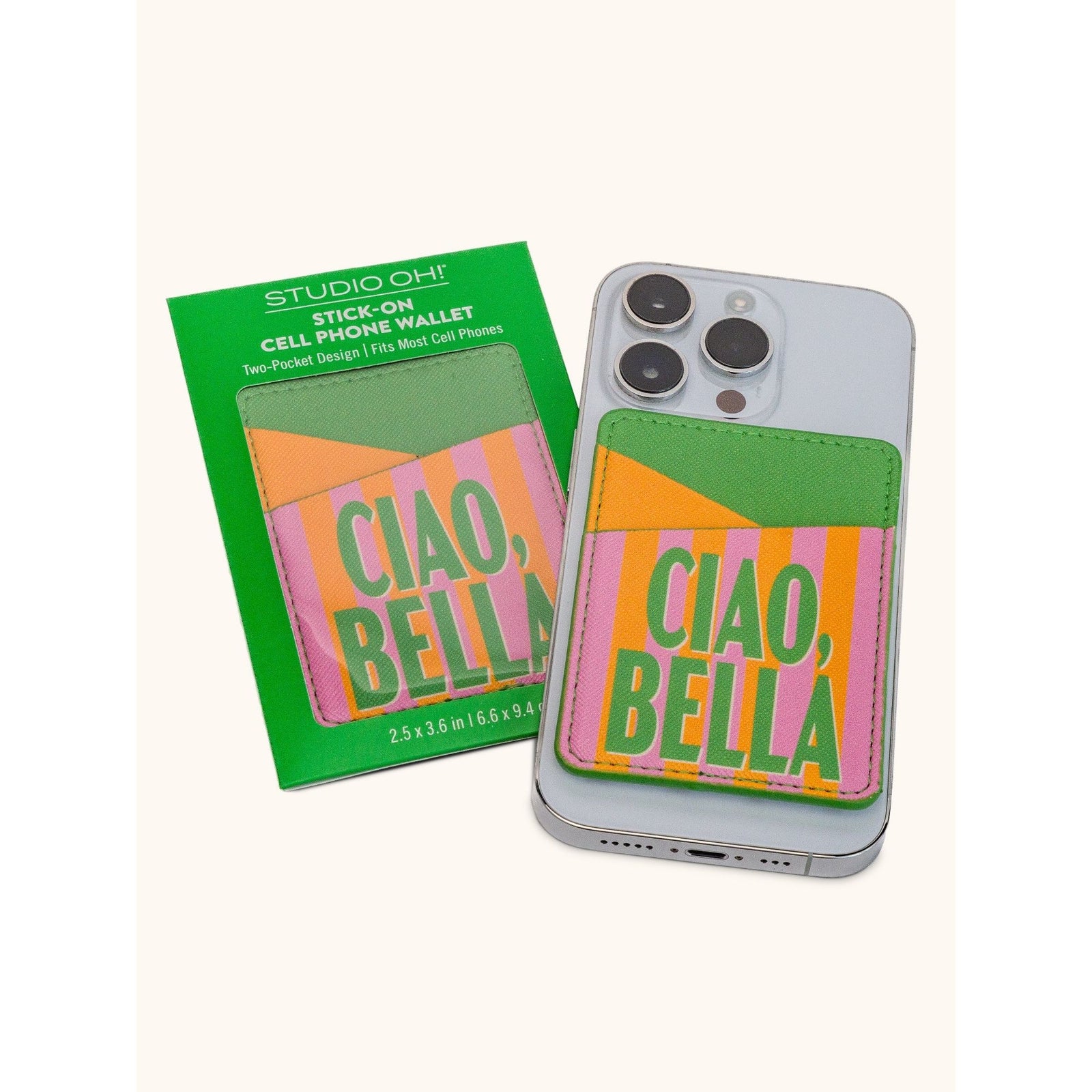 Porta Tarjeta Celular Ciao, Bella