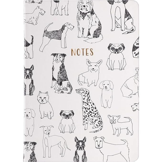 Libreta Outlined Dogs