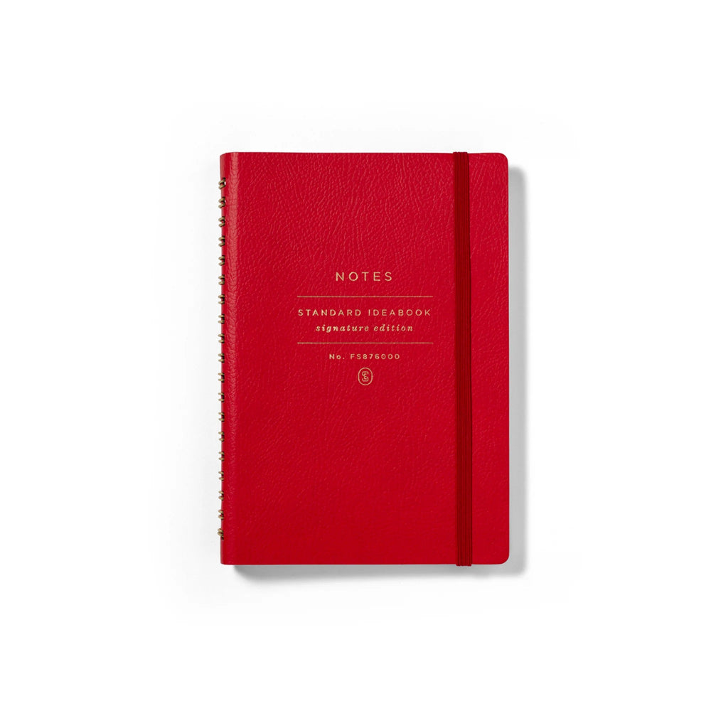Cuaderno Ecocuero Rojo