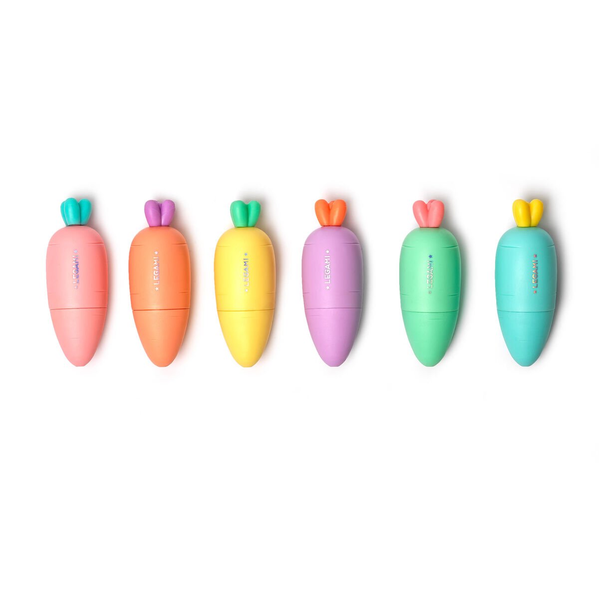 Destacadores Zanahorias Pastel