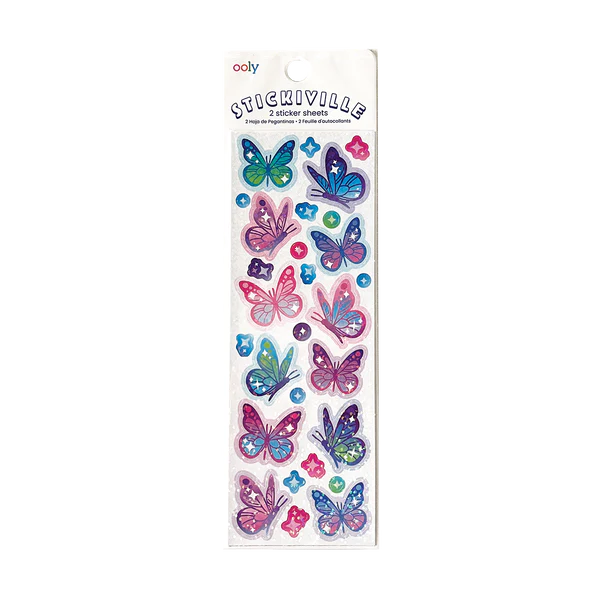Set Stickers Butterflies