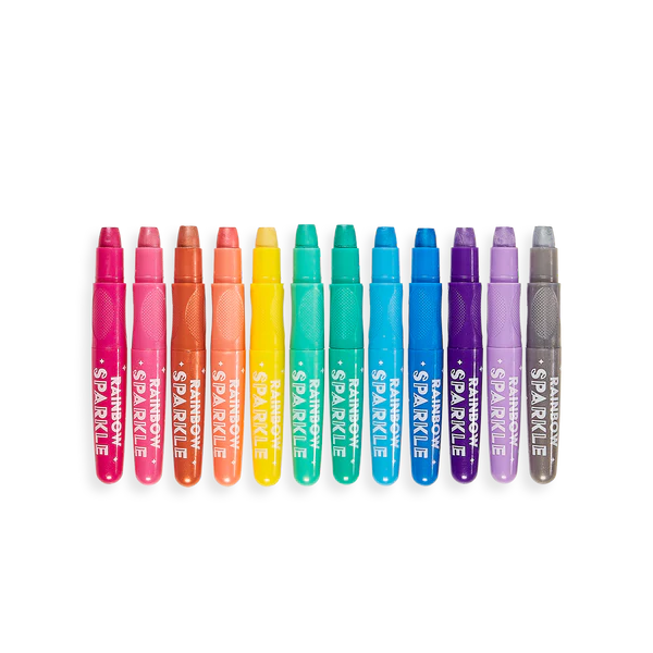 Set 12 Crayones de Gel Acuarelables Metalizados