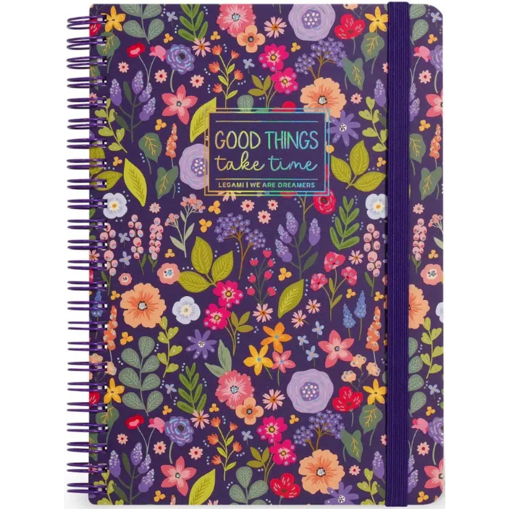 Cuaderno Grande Flores