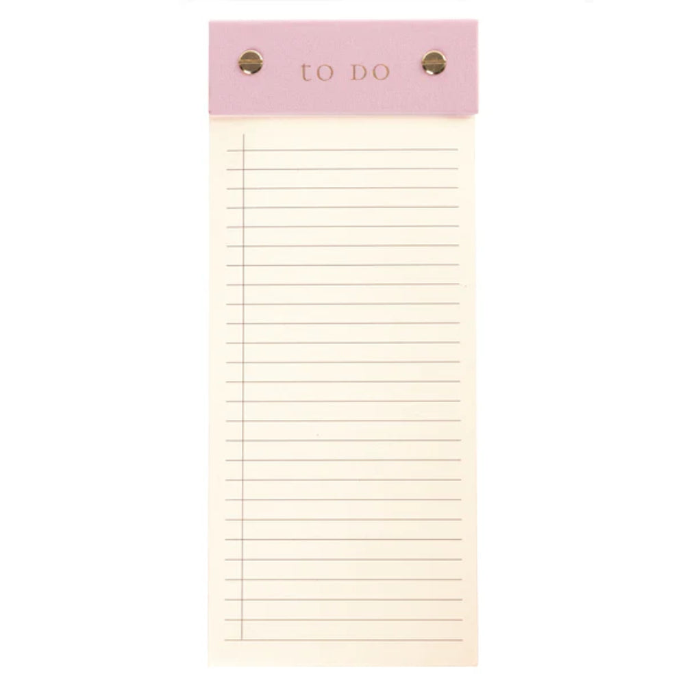 Block de Notas Listas Rosado