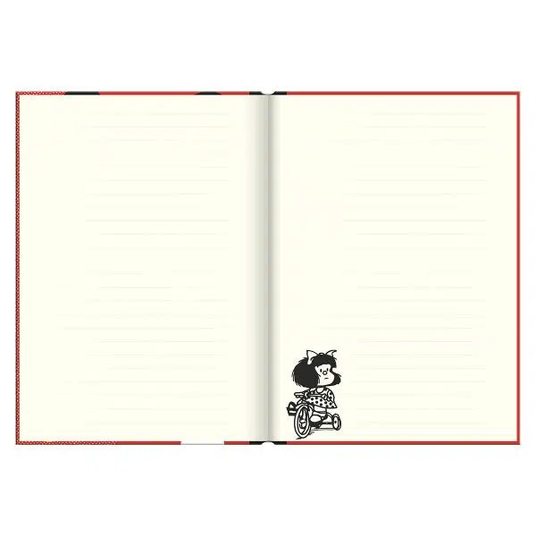Libreta Mafalda Corriendo