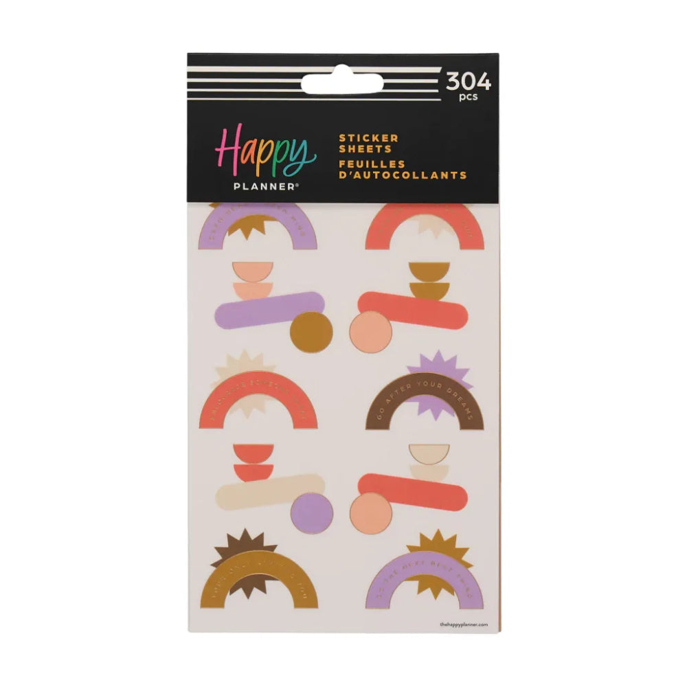 Set Stickers Stacked Geos – La Papelaria