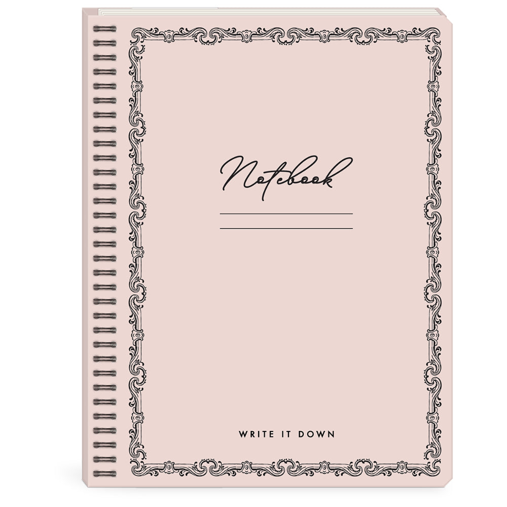 Cuaderno Rosado Vintage