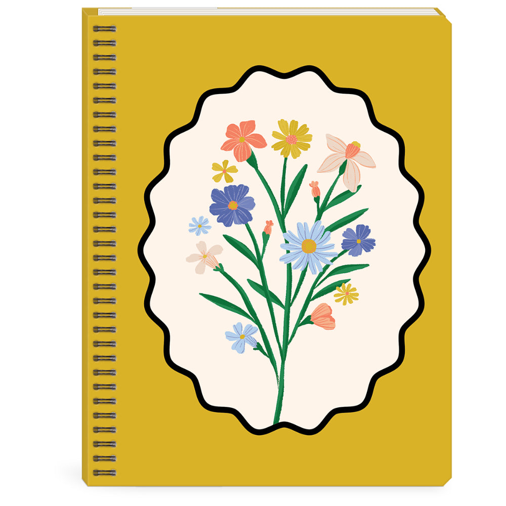 Cuaderno Flores Vintage