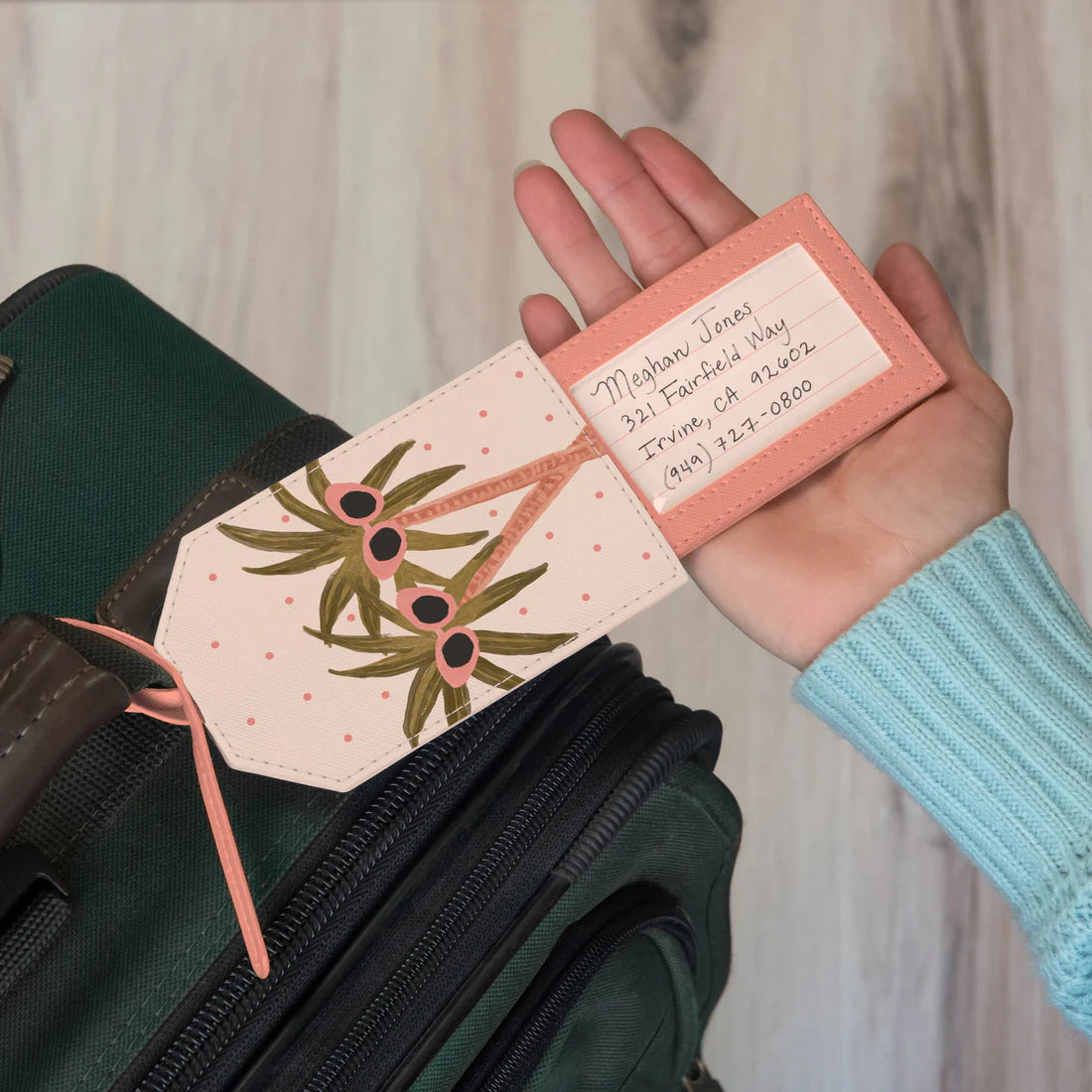 Etiqueta de Maleta Sunny Palms
