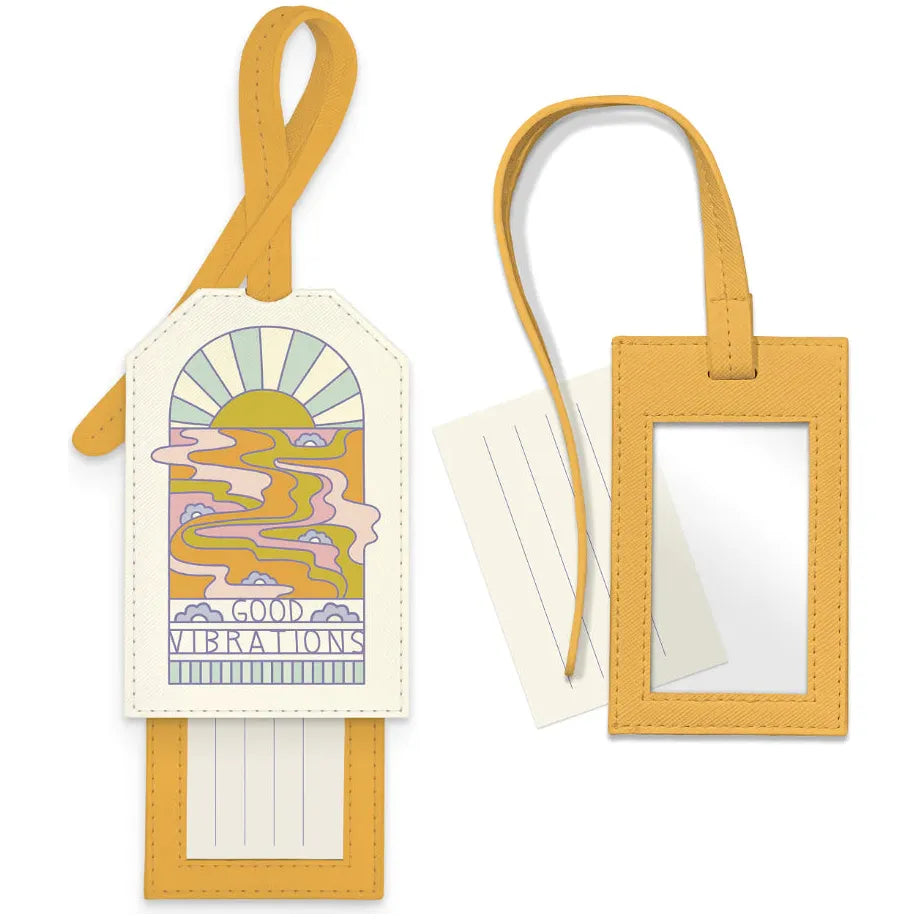 Etiqueta de Equipaje Good Vibration