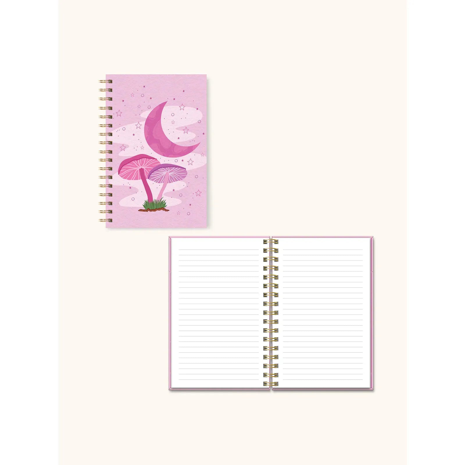 Cuaderno Moonlit Mushrooms