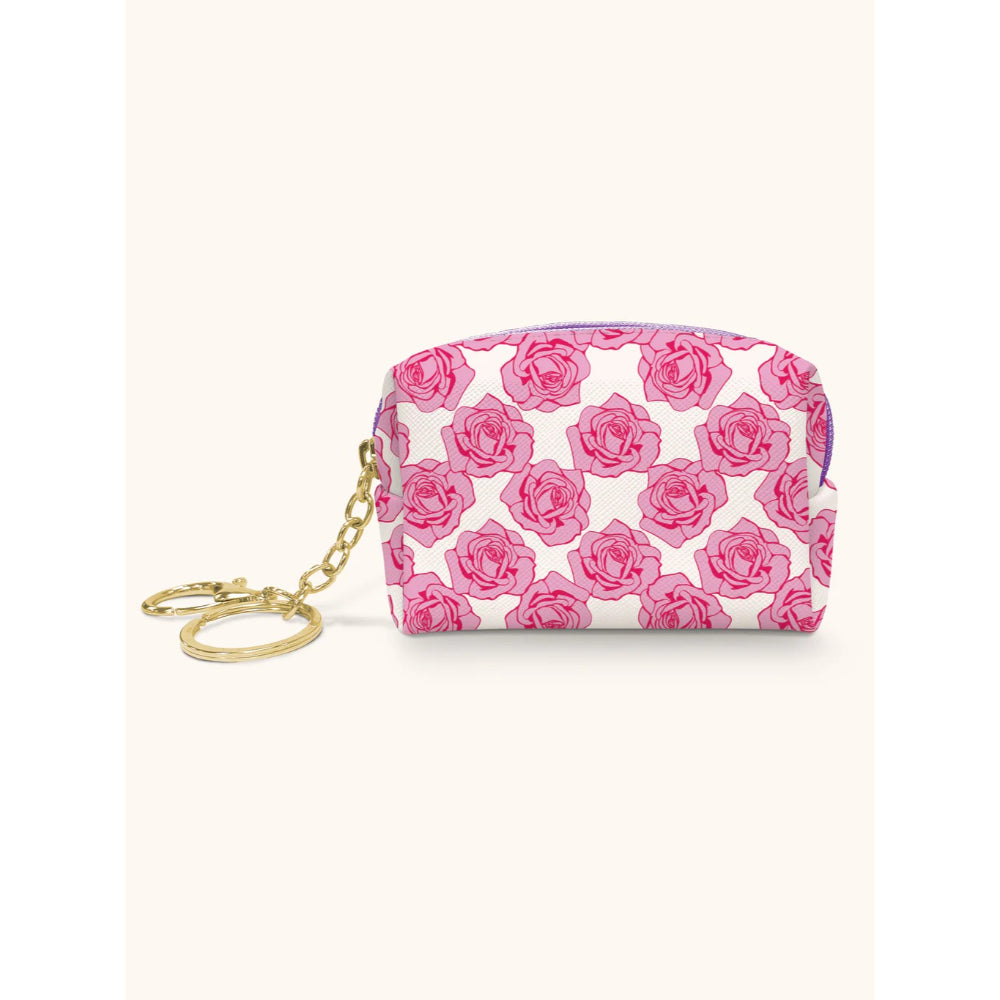 Estuche Llavero Rosas Petite