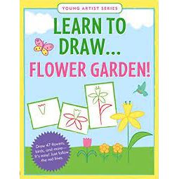 Libro Aprende a Dibujar Flores del Jardín