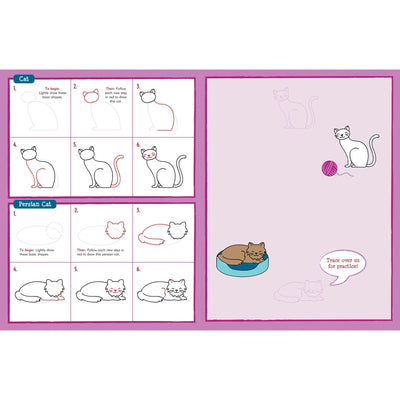 Libro Aprende a Dibujar Mascotas