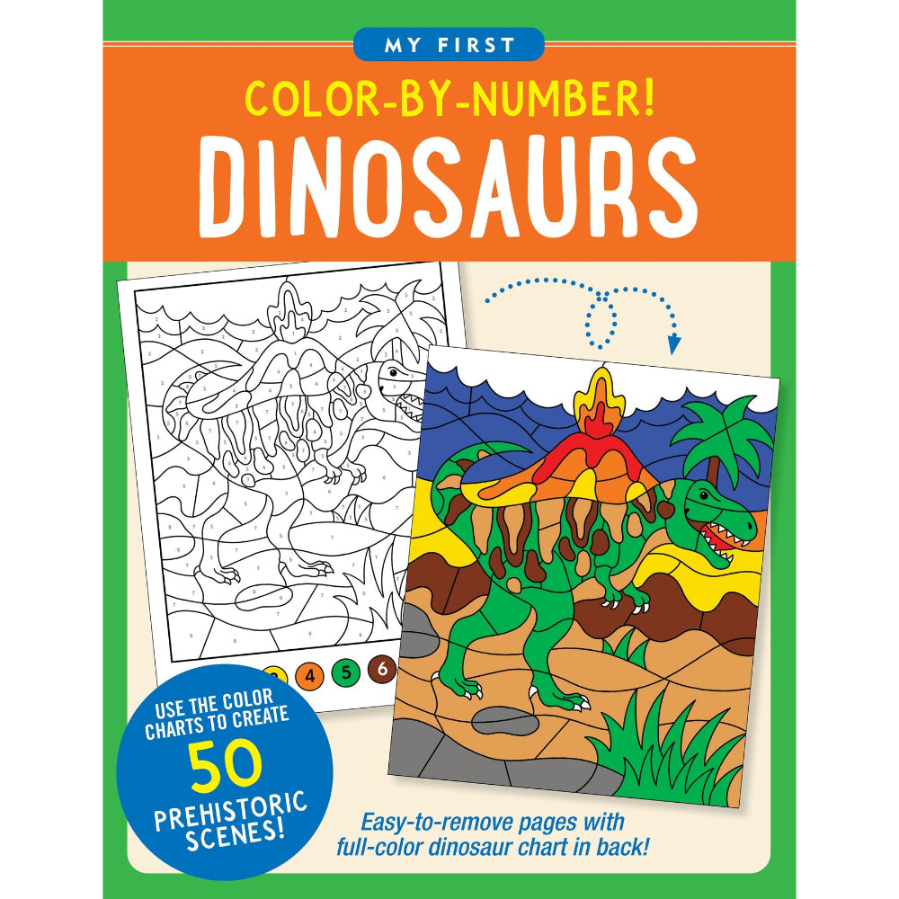 Libro Dinosaurios - Libro para Colorear
