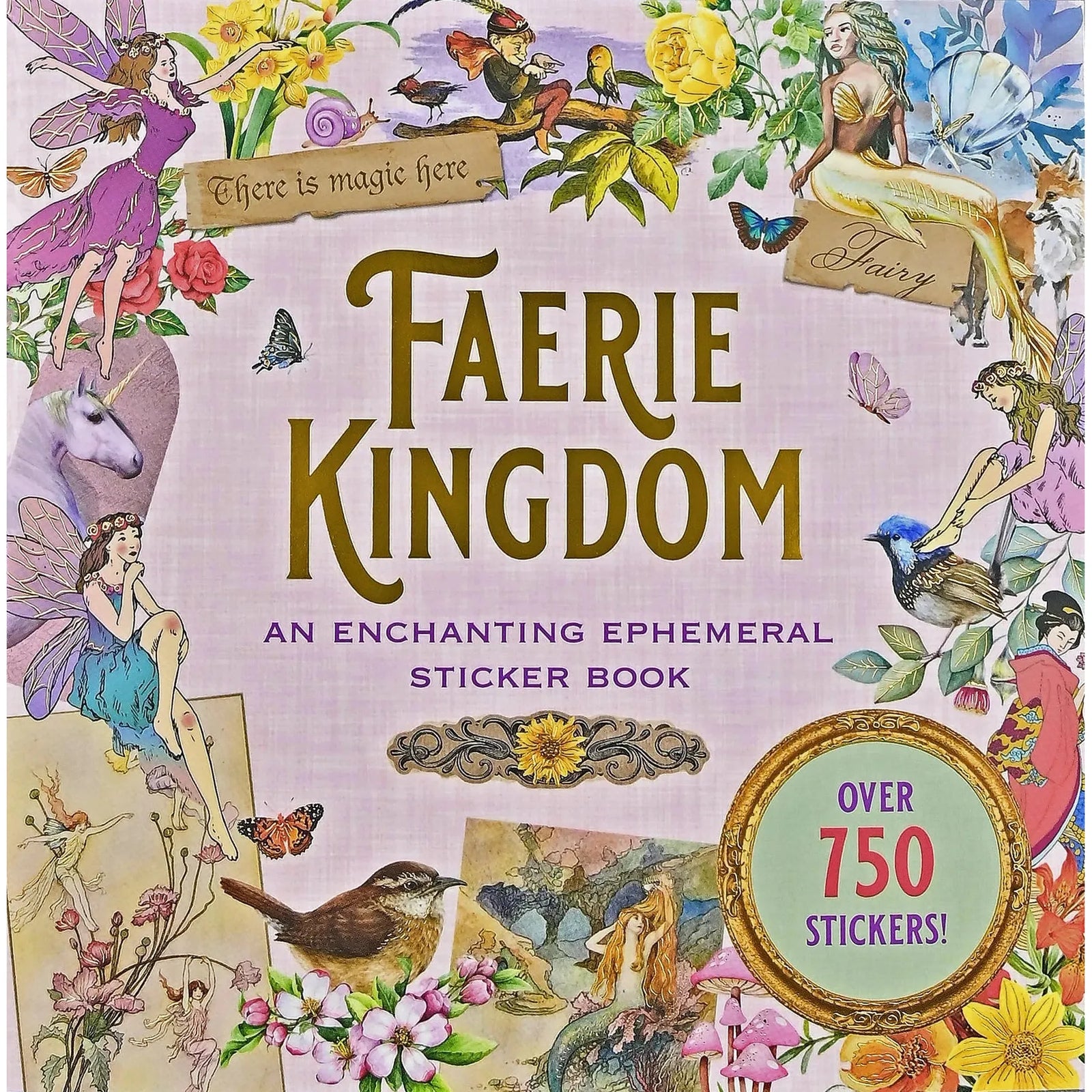 Libro de Stickers Faerie Kingdom