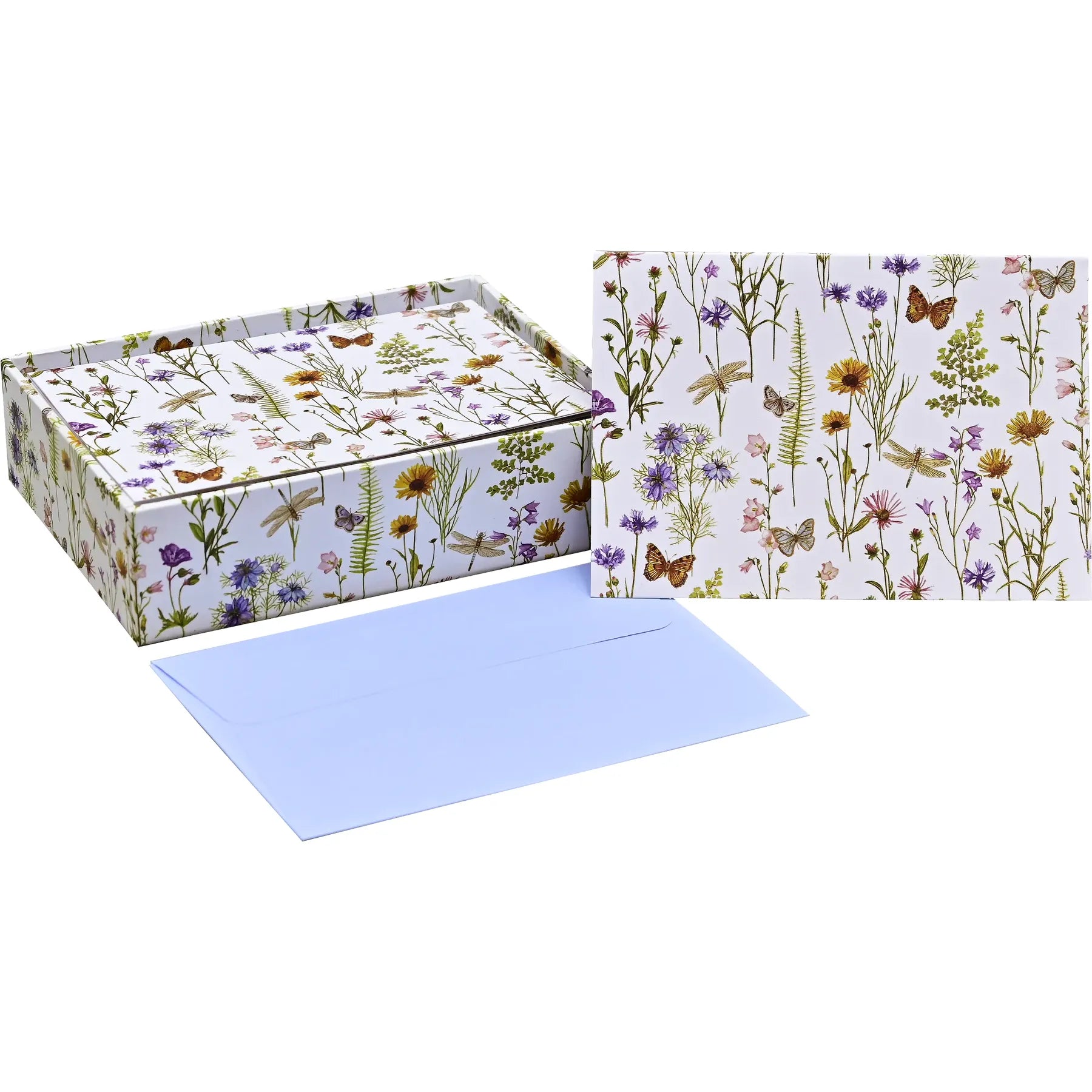 Caja Tarjetas y Sobres Wildflower Garden