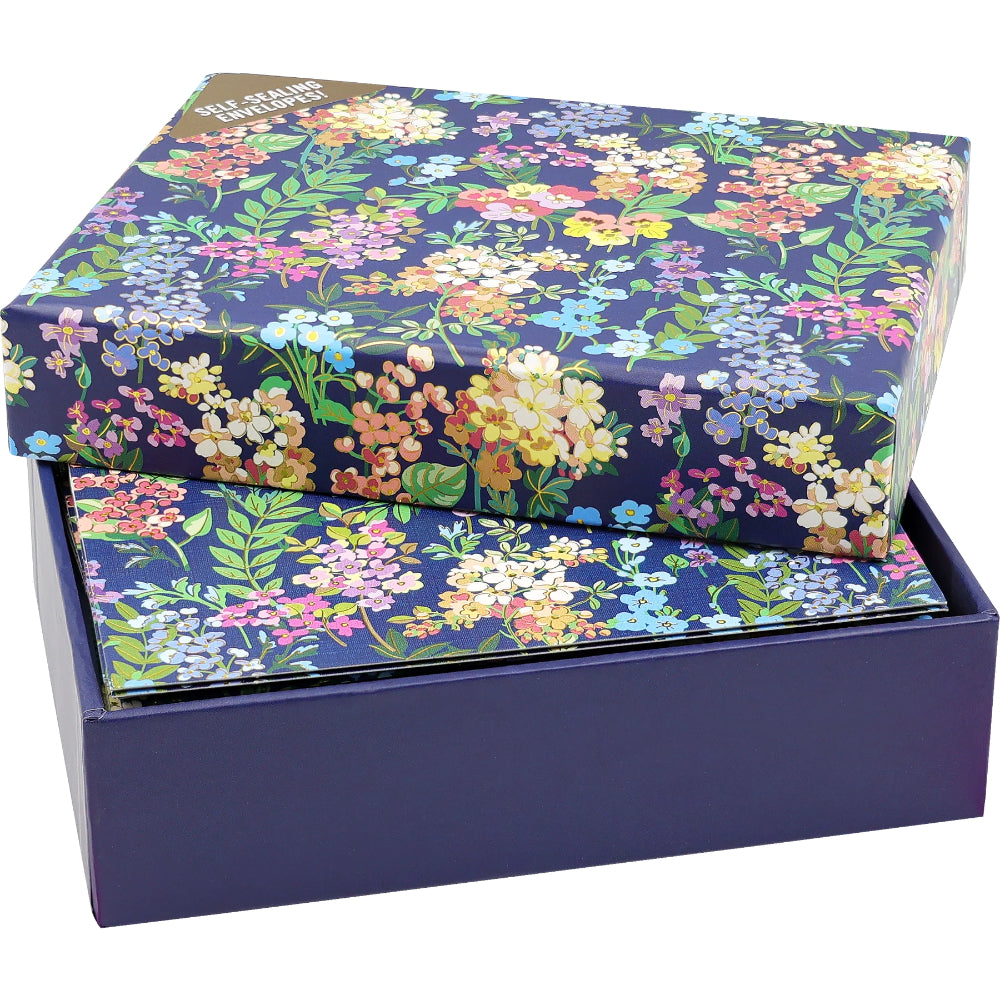 Caja Tarjetas y Sobres Pradera de Flores