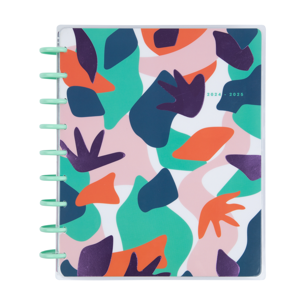 Agenda 2025 Abstract Florals Classic 18 Meses