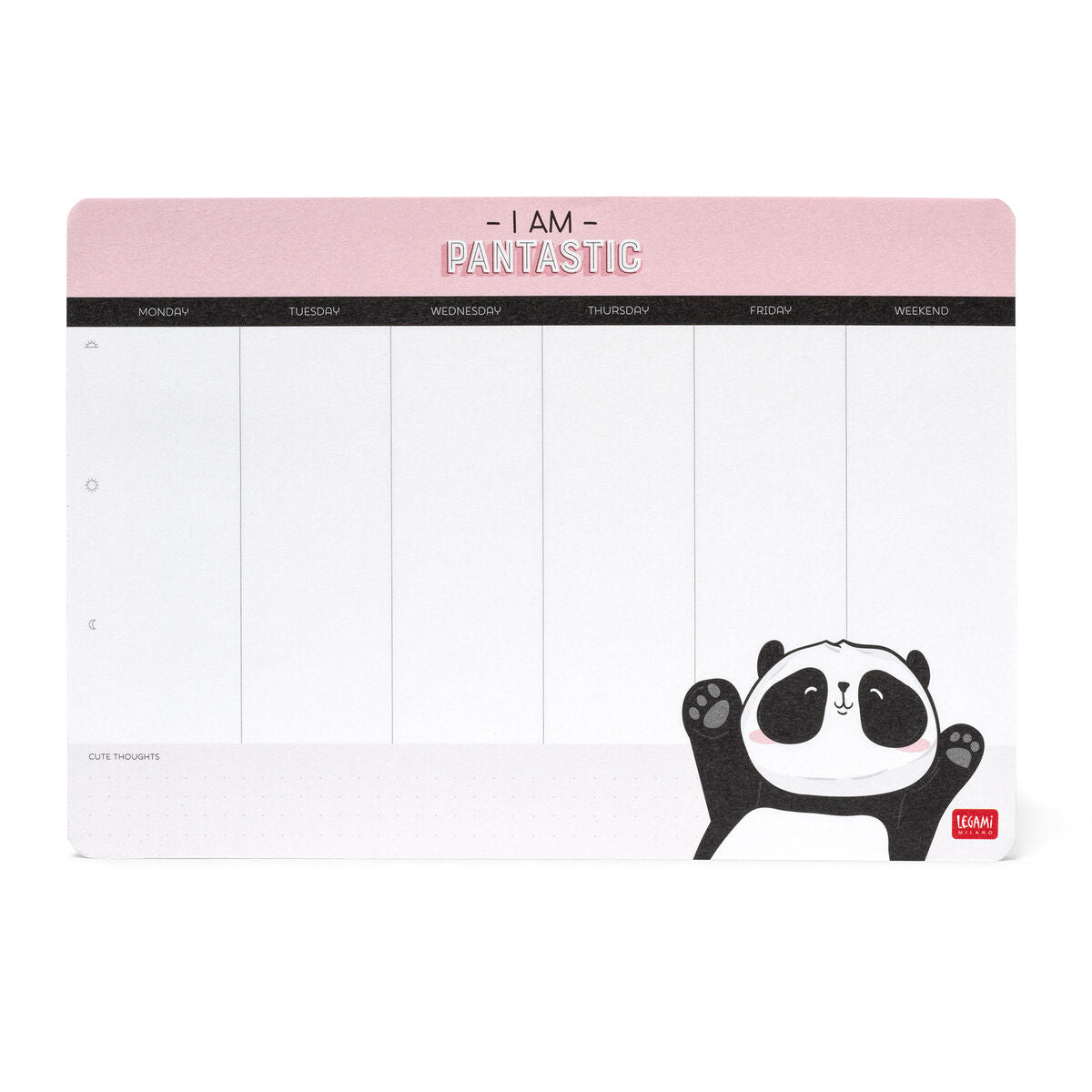 Mousepad y Bloc de Notas Panda