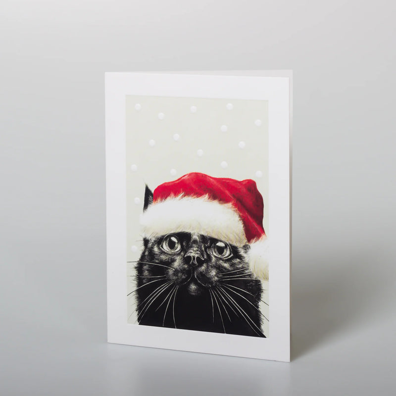 Tarjeta con Sobre Navidad Cat