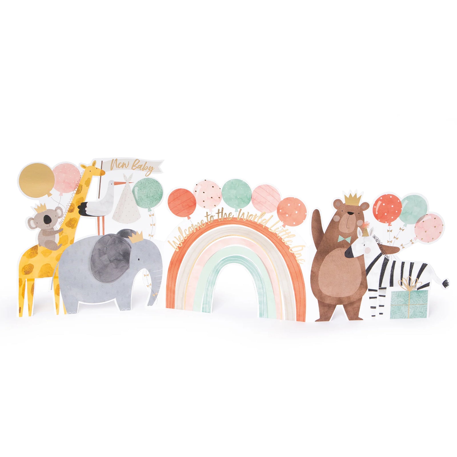 Tarjeta con Sobre Nacimiento New Baby