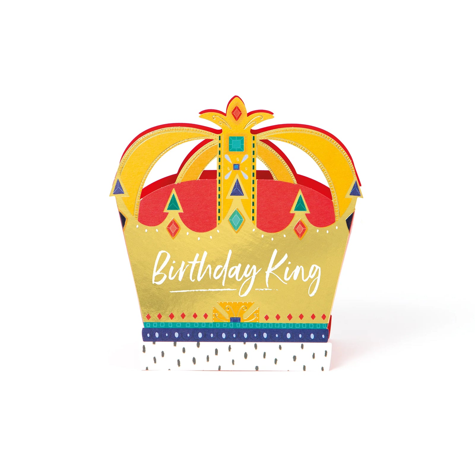 Tarjeta con Sobre Cumpleaños Birthday King