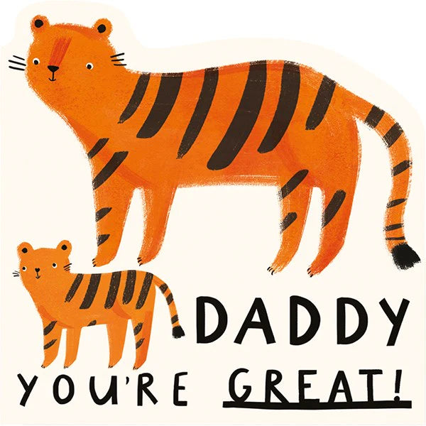 Tarjeta con Sobre Daddy daddy Tigers
