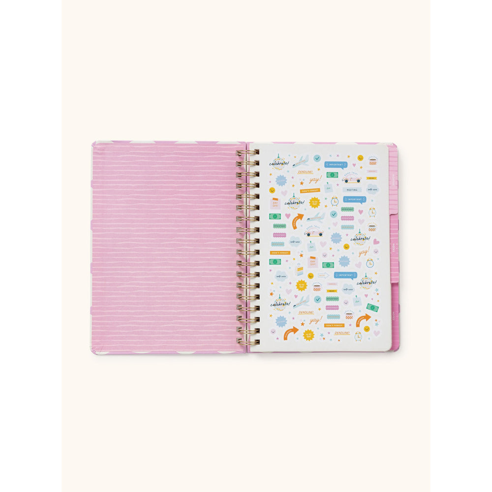 Planificador Sin Fecha Tri-Tab Darling Dots