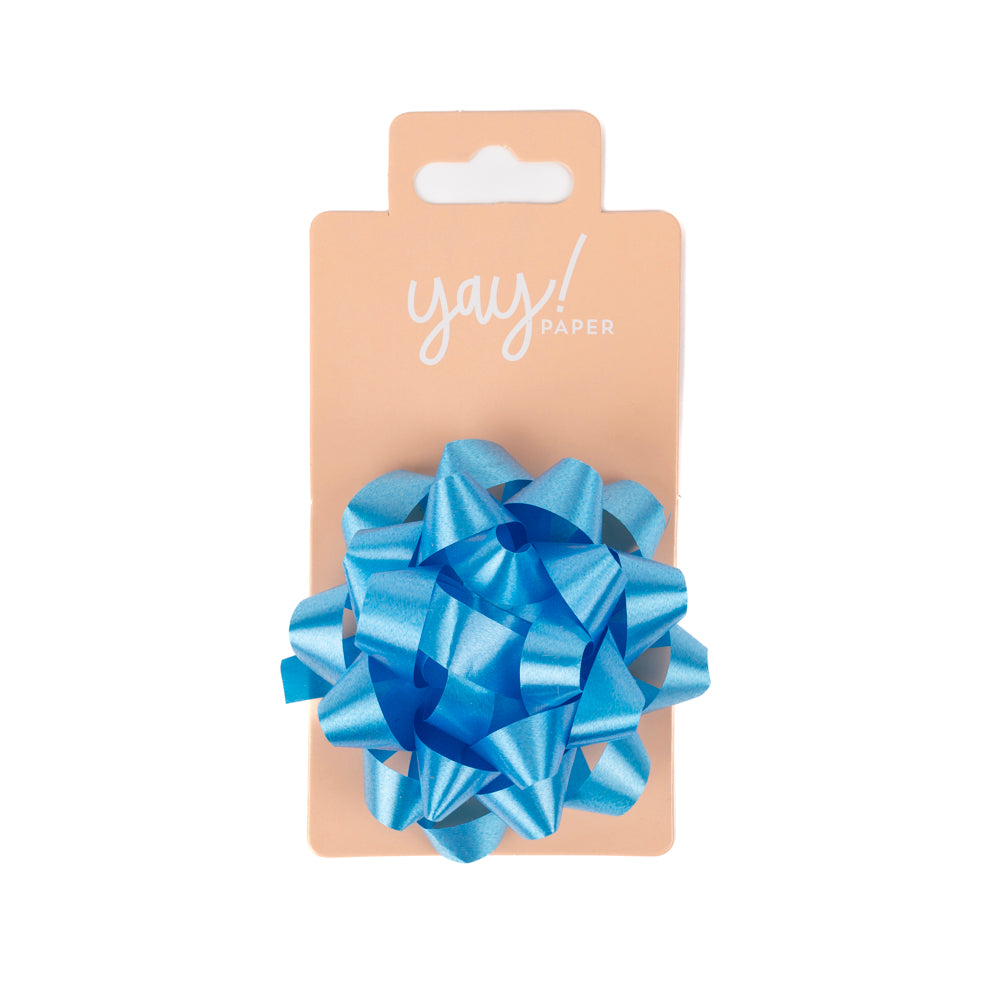 Cinta Regalo Mediana Azul