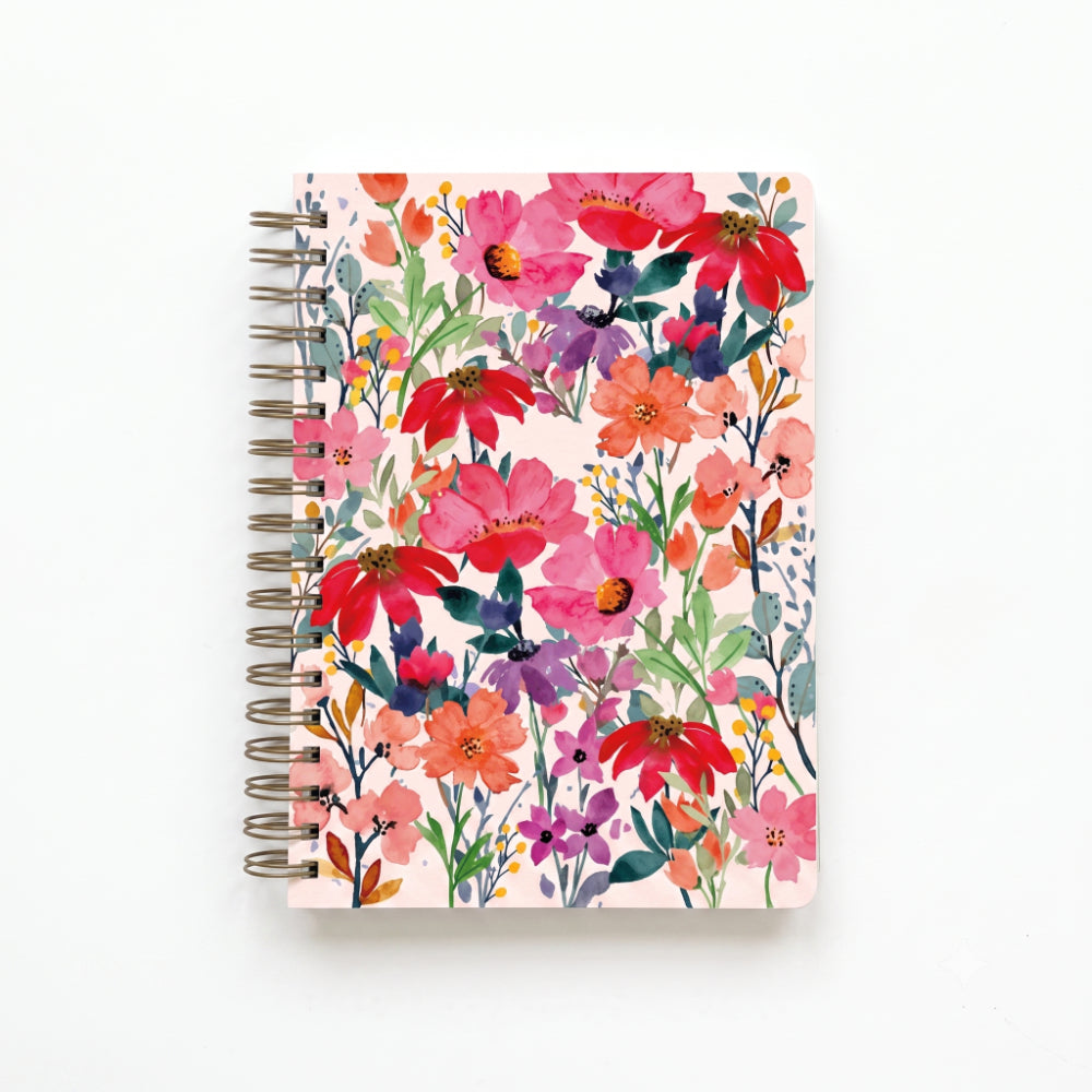 Cuaderno Jardín Rojo