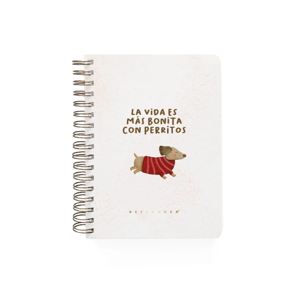 Cuaderno Punteado Puppy