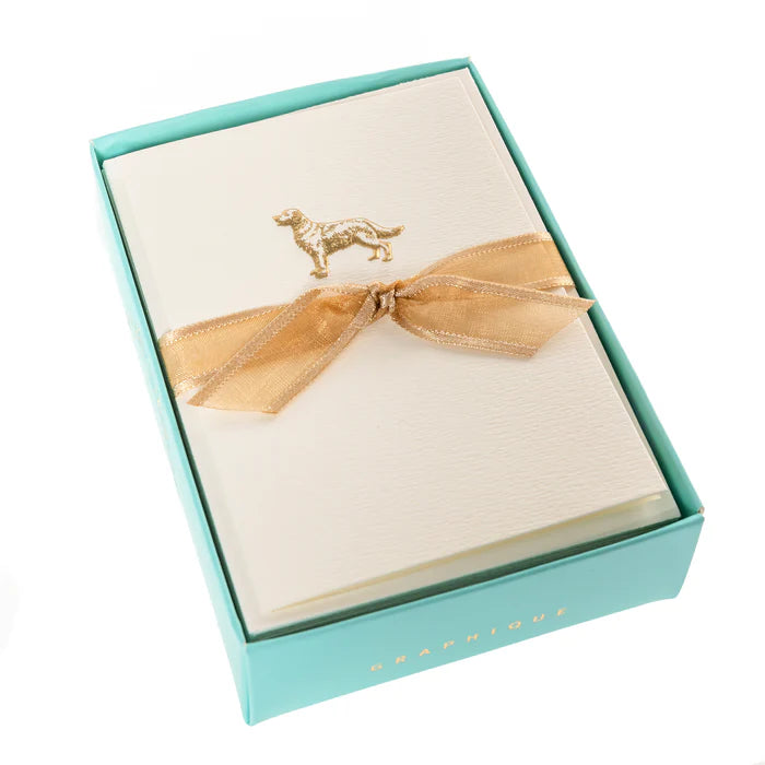 Caja Tarjetas Golden Retriever