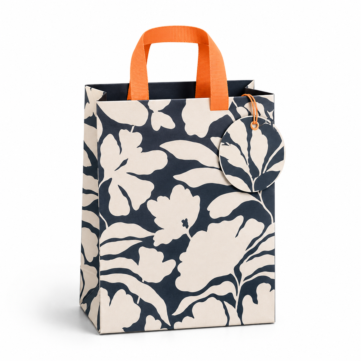 Bolsa Regalo Mediana Floral Abstracto