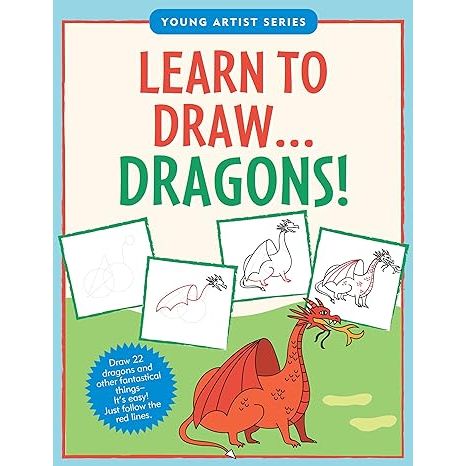 Libro Aprende a Dibujar Dragones