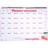 Planificador Mensual Cherry