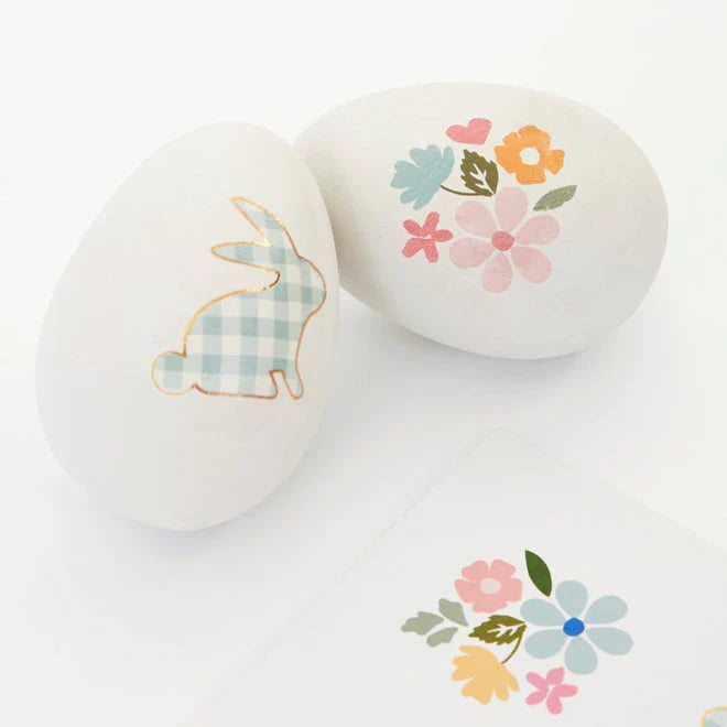 Kit para Decorar Huevos de Pascua Conejos Cuadrillé