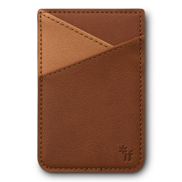 Porta Tarjetas Celular Café